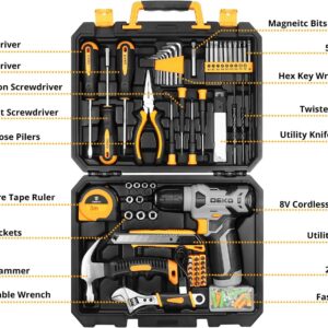 126-Piece Cordless Drill Tool Kit