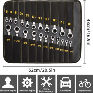 22-Piece Ratcheting Wrench Set (SAE & Metric)